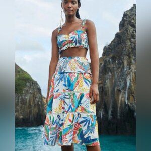 Farm Rio - Macaw Wind Skirt and Top SET